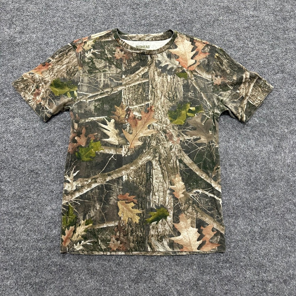 RedHead T-Shirt Mens Size Small Camouflage Short Sleeve Hunting Crew Neck Tee